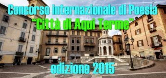 Premio “Città di Aqui Terme”
